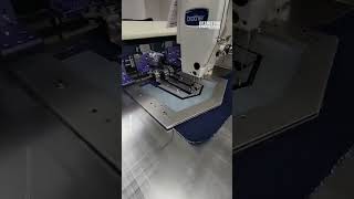 Automatic Machine Sewing Jean Pockets