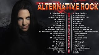All Time Favorite Alternative Rock Songs - Linkin Park, Creed, Coldplay, Evanesc