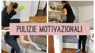 PULIZIE MOTIVAZIONALI DI TUTTA LA CASA ~ Clean with me🧽🪣