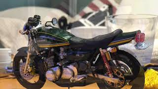 ヘタレおっちゃんのバイクプラモ#6 AOSHIMA  Kawasaki  Z900Super Four （Z1）