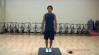 Shoulder Raises with Ripcords Resistance Bands