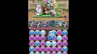 【パズドラ】第23回チャレンジダンジョン　Lv10 青ソニア