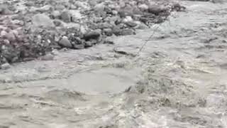 Flood in Beas River | Rescue of two persons from flood | Discover Kullu Manali