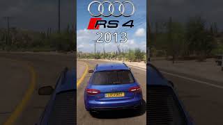 Evolução Audi RS4 no Forza Horizon 5
