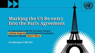 Celebrating America’s Re-entry into the Paris Agreement - 2021 Global Engagement Summit