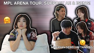 MPL S8 Bali vlog - BTS match AE vs RRQ + diisengin Udil ☠️