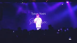 Tyson Yoshi - STRANGER ft. PANDA [Live] Tyson Yoshi 1st Show in Taipei