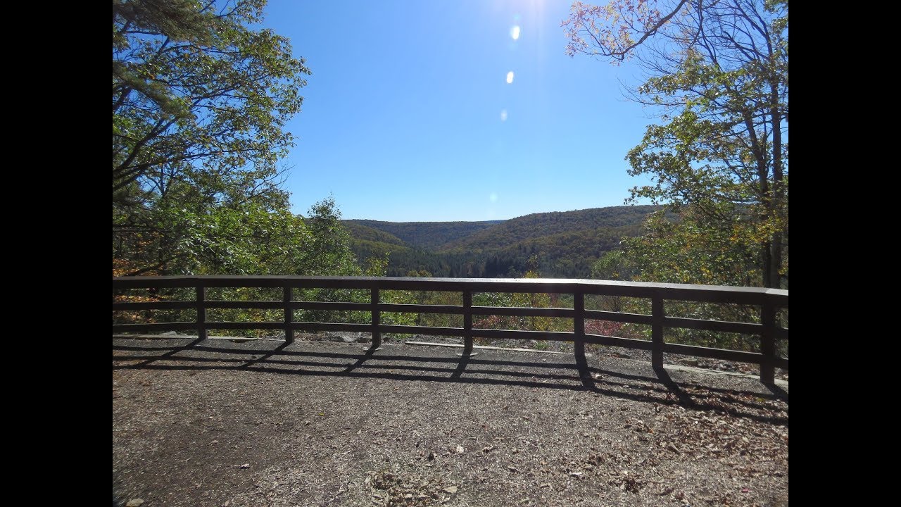 Hiking Raymond B Winter State Park PA - YouTube