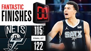 MUST-SEE OT ENDING Nets vs Spurs 🔥| March 17, 2024