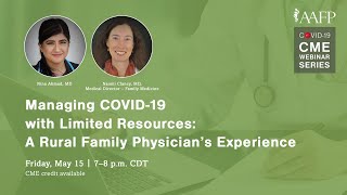 AAFP COVID-19 CME Webinar Series