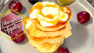 🍎An old recipe for Ukrainian pancakes with apples (priscans).