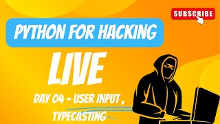 python user-input and typecasting | Python Complete Course Series | Day 04