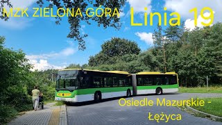 MZK Zielona Góra, linia 19 - Mercedes-Benz Conecto G #470