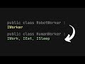The Interface Segregation Principle Code Example