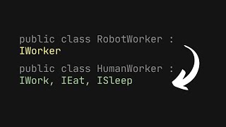 The Interface Segregation Principle Code Example