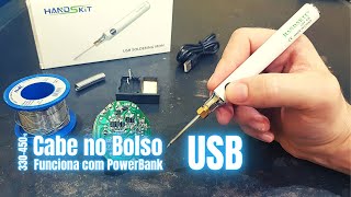 Ferro de Solda USB Handskit