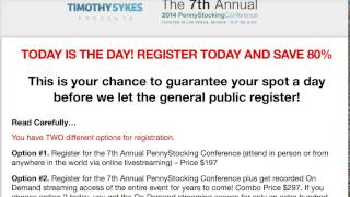 80% Off Coupon For My Conference w/ 4 Millionaire Traders