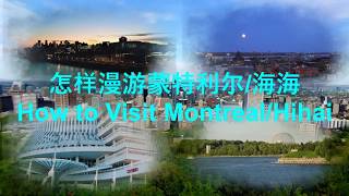 怎样漫游蒙特利尔第一集皇家山精简版How to visit Montreal Episode 1 Mont Royal Short Version 海海游记Hihai vlog