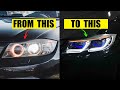 UPGRADE BMW E90 HEADLIGHT TO NEW BMW G20 STYLE | Complete Installation Guide