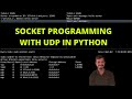 Socket Programming with UDP in Python | Computer Networking Tutorial | DevOps/SRE Interview Question