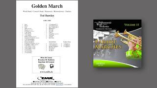 Editions Marc Reift – Ted Barclay: Golden March - for Concert Band