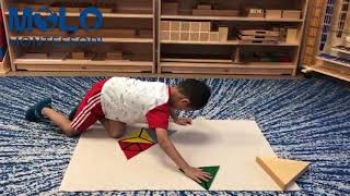 MOLO Classroom|MONTESSORI SENSORIAL-Triangular Box Variation