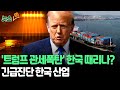 [뉴스쏙] 트럼프, 관세폭탄 예고…한국 수출도 때리나｜중국·유럽 곳곳 무역마찰 우려 확산…한국 수출 직·간접 영향 주목 / 연합뉴스TV (YonhapnewsTV)