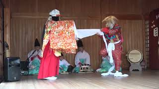 奉納神楽 綱の母 二目川神楽（於）剱八幡宮 秋大祭