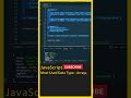 JavaScript Tutorial for Beginners (JavaScript Arrays)JavaScript Course,JavaScript in Telugu  #shorts