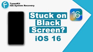 How to Fix iPhone Stuck on Black Screen | iOS 16 Update