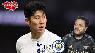 SON HEUNG-MIN IS A DISGRACE!! | Troopz Reacts To Tottenham 0-2 Man City