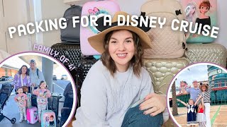 Packing for a DISNEY CRUISE | Disney Treasure Cruise Prep!