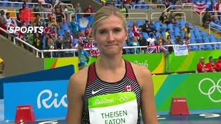 Brianne Theisen-Eaton wins Olympic medal while Ashton Eaton blasts critics | CBC Sports