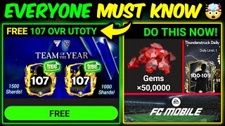 CONFIRMED! FREE 107 OVR Leaked in TOTY EVENT - DO THIS NOW TO GET EASILY | Mr. Believer