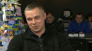 Комендант Антимайдану Олександр Зінченко на Hromadske.TV