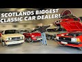 Visiting Scotland’s BIGGEST classic car dealership!