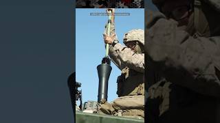 Marines Clean Then Fire 81mm Mortars Off LAV Platform