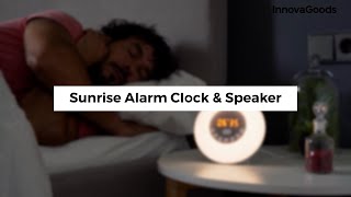 InnovaGoods - Gadget Tech Sunrise Alarm Clock \u0026 Speaker