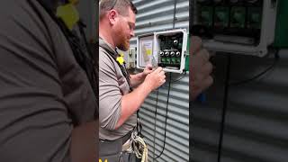 Wiring in the Bin Manager Fan Control Box