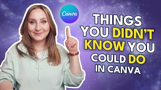 Things you didn't know you could do in Canva | Canva Tutorial