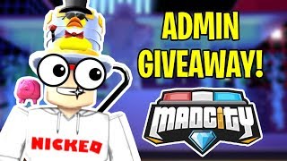 Roblox Mad City Admin Free Videos 9tube Tv - mad city free admin powers giveaway admin commands roblox mad