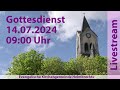 Gottesdienst für Sonntag, den 14.07.2024, 09:00 Uhr