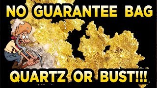 GoldBay.com 3lb Worlds Rarest Colorado Quartz Bag Gold Paydirt Review #166