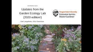 Updates from the Garden Ecology Lab (2020 edition!)