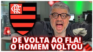 SAIU AGORA! MENGÃO REPATRIOU O JOGADOR! CRAQUE É DO FLA! TORCIDA VAI A LOUCURA! NOTÍCIA DO FLAMENGO