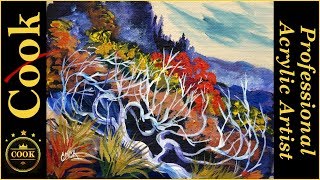 Who Wants to Paint like a Master? Acrylic Landscape with Ginger Cook