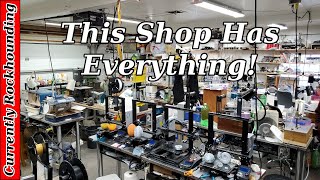 Mike Zinski's Amazing Lapidary Shop // 3D Print Your Own Machines!