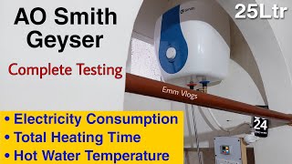 AO Smith Geyser Detailed Review || Testing of AO Smith Water Heater || Best Geyser In India 2023