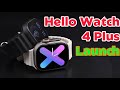 Hello Watch 4 Plus 4G Android Smartwatch-2.04 Inch Amoled Screen with Sim Card Slot 49mm 1:1 Copy