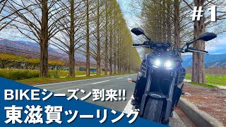 【ツーリング】東滋賀ツーリング #1  メタセコイア並木 〜 海津大崎 【YAMAHA MT-09】